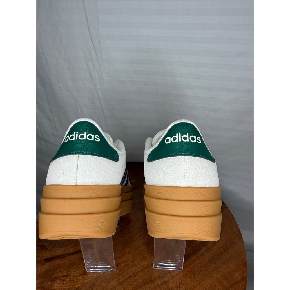 Adidas VL Court Bold Platform Sneakers White Pink Green Gum Women’s 6.5 NWT - Picture 10 of 16